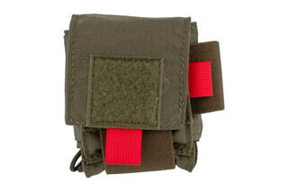 The High Speed Gear O3D olive drab green medical pouch is designed for carrying the essentials
